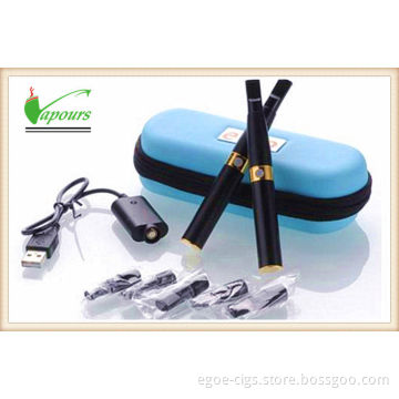 Leather Colorful Small  Larger E Cig  Accessories Ego Carrying Case  For Electronic Cigarette Kit